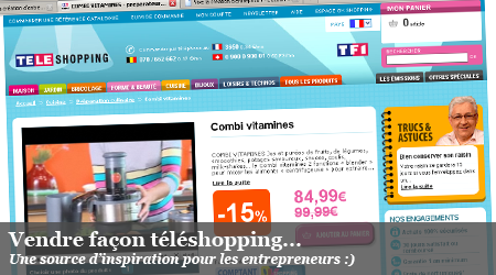 Vendre à la sauce téléshopping